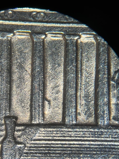 Lincoln-Mémorial-Cent--1989-Die-Clash--Reverse